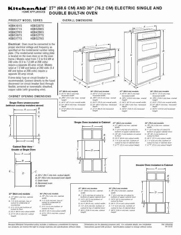 KitchenAid Oven KEBK276S-page_pdf
